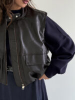 وست چرم 2 جیب کد 200863 - Image 11