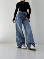 شلوار جین نگین دار کد 101989 - Image 2