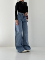 شلوار جین نگین دار کد 101989 - Image 4