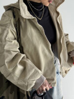 سوییشرت کلاه دار کتان کد 200845 - Image 10