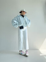 سوییشرت کلاه دار کتان کد 200845 - Image 16