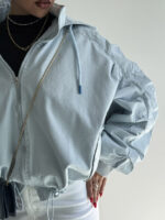 سوییشرت کلاه دار کتان کد 200845 - Image 19