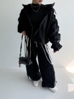 سوییشرت کلاه دار کتان کد 200845 - Image 28