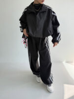 ست سوییشرت و شلوار بغل 3 خط کد 160828 - Image 7