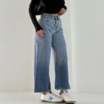 شلوار جین کراپ بگ کد 101996