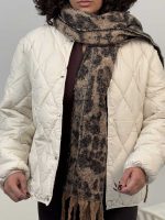 کاپشن لوزی دوزی کد 200895