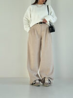 شلوار کتان بگ کد 102004 - Image 12