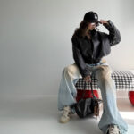 سوییشرت چرم پایین گت کد 200792