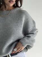 بلوز بافت یقه گرد کد 200836 - Image 13