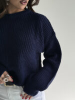 بلوز بافت یقه گرد کد 200836 - Image 12