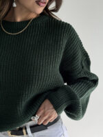 بلوز بافت یقه گرد کد 200836 - Image 9