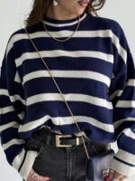 بلوز بافت راه راه کد 200832 - Image 8