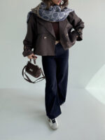 کت بارانی 2 دکمه کد 120365 - Image 7