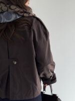 کت بارانی 2 دکمه کد 120365 - Image 8