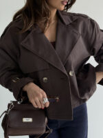 کت بارانی 2 دکمه کد 120365 - Image 9