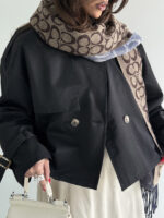 کت بارانی 2 دکمه کد 120365 - Image 17