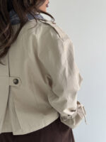 کت بارانی 2 دکمه کد 120365 - Image 4