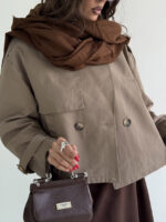 کت بارانی 2 دکمه کد 120365 - Image 22