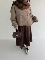 کت بارانی 2 دکمه کد 120365 - Image 23