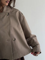 کت بارانی 2 دکمه کد 120365 - Image 25