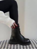 بوت ورنی بغل زیپ کد 141093 - Image 2