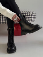 بوت ورنی بغل زیپ کد 141093 - Image 4