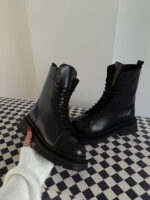 بوت ورنی بغل زیپ کد 141093 - Image 5