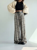 شلوار حریر پوست ماری کد 102008 - Image 3