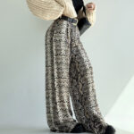 شلوار حریر پوست ماری کد 102008