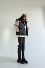 پافر چرم کد 200850 - Image 2