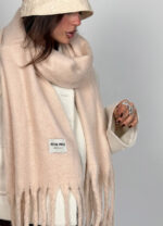 شال موهر MIU MIU کد 310674 - Image 6