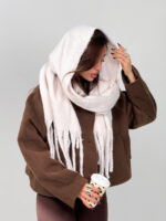 شال موهر MIU MIU کد 310674 - Image 23