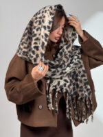 شال موهر طرحدار کد 310671 - Image 5