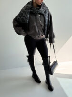 کت جیر دکمه پانچی کد 120370 - Image 11