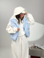 پافر کلاه دار کد 200860 - Image 6