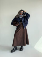 کت جیر دکمه پانچی کد 120370 - Image 4