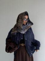 کت جیر دکمه پانچی کد 120370