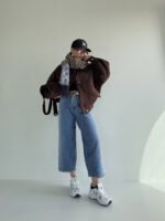 کت جیر دکمه پانچی کد 120370 - Image 14