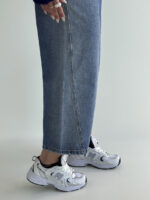 شلوار جین کراپ واید لگ کد 101998 - Image 4