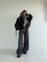 کت جیر دکمه پانچی کد 120370 - Image 19