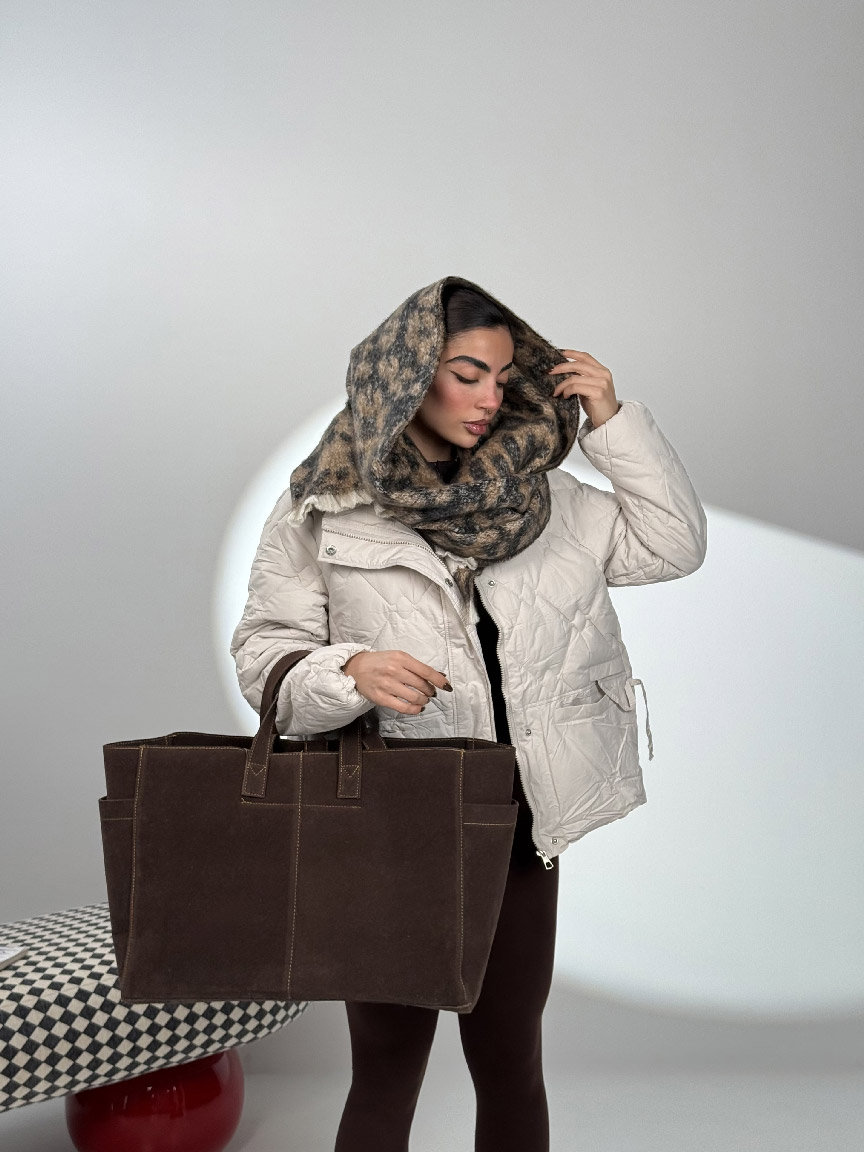 IMG_8476 کاپشن زیپ مخفی کد 200896 - Image 1