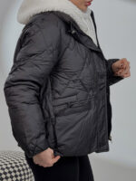 کاپشن زیپ مخفی کد 200896 - Image 11