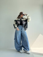 سوییشرت چرم UNKNOWH کد 200901 - Image 2