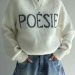 بافت یقه مردانه POESIE کد 200905