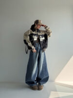 سوییشرت چرم UNKNOWH کد 200901 - Image 7