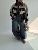 سوییشرت چرم UNKNOWH کد 200901 - Image 9