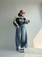 سوییشرت چرم UNKNOWH کد 200901 - Image 13