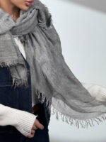 شال کنفی 2 لایه کد 310666 - Image 6
