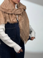 شال کنفی 2 لایه کد 310666 - Image 12