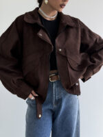 کت جیر دکمه پانچی کد 120370 - Image 23